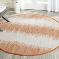 thumbnail image 2 of SAFAVIEH Montauk Twyla Striped Cotton Runner Rug, Orange, 2'3" x 6', 2 of 10