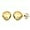 Yellow, variant on Pori Jewelers Premium 14K Gold Ball Stud Earrings- Women