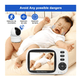 thumbnail image 3 of Monitor Para Bebés Con Pantalla De 3.2 Pulgadas, 3 of 4