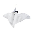 thumbnail image 2 of Decoración de fantasmas colgantes Macarena Fantasma blanco de Halloween con sombreros, 2 of 8