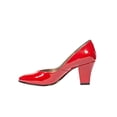 thumbnail image 3 of VESTIR Y FIESTA DAMA LEON CHAROL ROJO 9599 LEON 9599p, 3 of 3