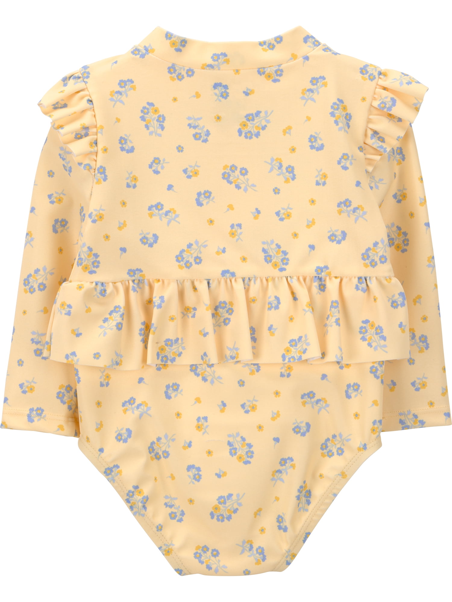 Carter's Child of Mine Baby Girl Rash Guard Swimsuit, One-Piece, Sizes 0/3-12 Months