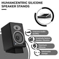 thumbnail image 2 of Soportes de altavoz de escritorio HumanCentric Wedge para altavoces medianos, 2 of 9
