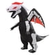 thumbnail image 1 of Disfraz inflable de esqueleto de dinosaurio Aiwendish para niños de 8 a 12 años, 1 of 7