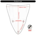 thumbnail image 5 of Motorcycle Windshield Improved Riders Protections Airflows Deflectors For Supersport 939 950 2017-2022, 5 of 13