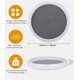 thumbnail image 2 of 1 Uds. Especiero Giratorio Armario Especiero Especiero Especiero Carrusel Especiero Giratorio Especiero Bandeja Giratoria Bandeja Redonda para Cocina, Nevera, Gabinete (2×30cm), 2 of 5