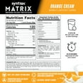 thumbnail image 4 of Syntrax Matrix, Sustained-Release Protein Powder Blend (whey protein concentrate, micellar casein) Orange Cream 2 lbs. - Smooth & Creamy Flavor, 4 of 6