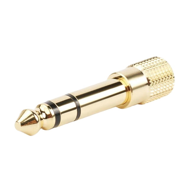 Convertidor estéreo de conector de audio Sunnimix de 3,5 Mm a 6,35 Mm
