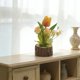 thumbnail image 5 of Plantas artificiales en maceta | Decoración de escritorio con bonsái de tulipán artificial | Plantas verdes simuladas en maceta de tronco, 5 of 6