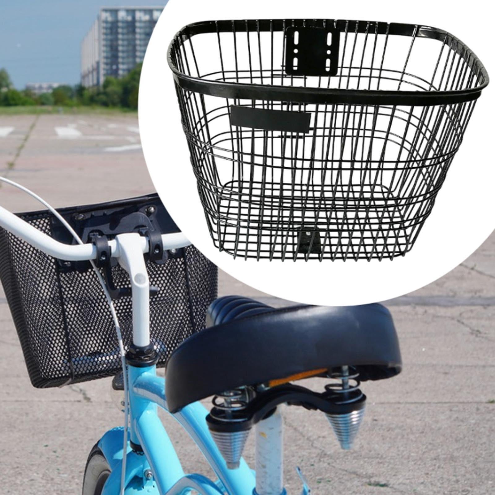 lacooooppia Bike Front Basket Detachable Carrier Basket for Riding Sports