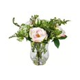 thumbnail image 1 of Vickerman F210779 Bouquet de Roses 7 Po. Ensemble de Cubes en Verre, Rose - 3 Pcs, 1 of 1