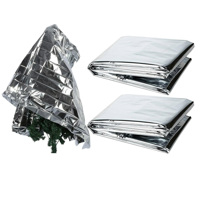 Smrinog 5Pcs Reflective Mylar Film, 82 x 47 in Double-side High Reflective  Metallized Foil, Garden Greenhouse Covering Foil Sheets for Plant Growth,  First Aid, Outdoor Survival Mylar Sheet 