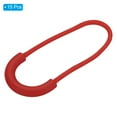 thumbnail image 3 of Unique Bargains Poignées de Remplacement pour Rallonge à Fermeture Éclair, Rallonge en U pour Bagages et Sacs à Dos Rouge 15 Pack, 3 of 5