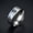 Silvery Blue Background, variant on 1PC Exquisite Stainless STEEL RING -Hypoallergenic, Anti -Corrove, And Duraw Men's Fashion Ring -DOES NOT FADE, Perfect for Everyday Wearar,Black Blue Background,13