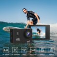 thumbnail image 3 of Cámaras de Acción, Cámara Deportiva, 1080P Ultra HD Cámara Acuatica 30M, 4K WiFi Cámara Deportiva Sumergible, 2 Pulgadas Pantalla, 170 ° Gran Angular para Ciclismo, Natación, Surf, 3 of 5