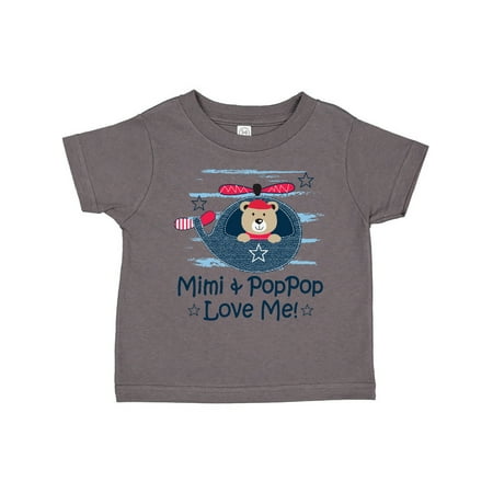 

Inktastic Mimi and PopPop Love Me Gift Toddler Boy Girl T-Shirt