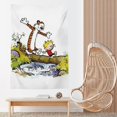 thumbnail image 5 of Calvin And Hobbes Tapestry Wall Hanging Blanket Soft Tablecloth Wall Hanging Tapestries Home Decor Posters for Home Dormitory, 5 of 8