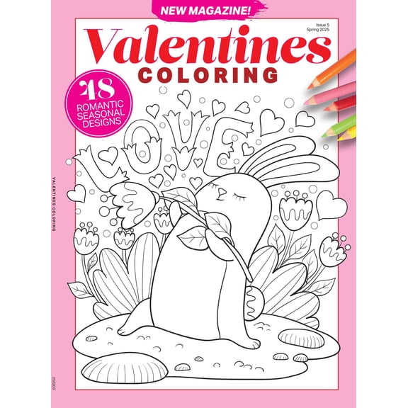 Valentine’s Coloring - 48 Romantic Designs: Unleash Your Artistic Side  Celebrate Love, Discover The Joy Of Creativity, Coloring For All, Loved Themed Illustrations, Make Beautiful Memories  More!
