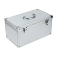thumbnail image 1 of Caja de herramientas de aleación de aluminio, estuche de almacenamiento portátil, organizador Premium, contenedor de instrumentos multiusos, equipo, c 30 cm x 17 cm x 16 cm, 1 of 8