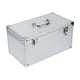 thumbnail image 1 of Caja de herramientas de aleación de aluminio Estuche rígido Organizador profesional Estuche para herramientas 30 cm x 17 cm x 16 cm, 1 of 9