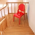 thumbnail image 2 of Compamia Elizabeth Polycarbonate Patio Dining Chair in Glossy Red, 2 of 4