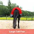 thumbnail image 4 of RESISTANCE 420D Horse Stable Blanket, 280g Polyfill, Waterproof & Windproof, Winter, 4 of 5