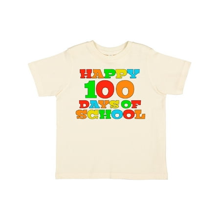 

Inktastic Happy 100 Days of School Boys or Girls Toddler T-Shirt