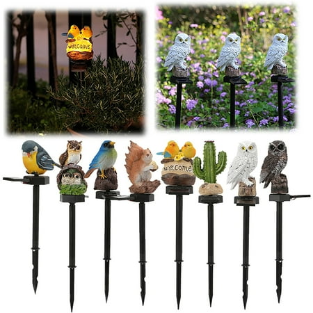 

Clearance! Nayueo Glowing Stones Outdoor Solar Garden Lights 2 Pack Solar Butterfly Decorative Lights Color Changing LED Solar Outdoor Lights Solar Powered Stake Lights For Garden Patio Yard Pathw