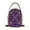 A Purple Textile Design, variant on Small Crossbody Bags for Women 15*21*8cm Leather Purses for Women Removable Strap with 3 Zipper Pocket Applicable to Birthday Gifts for Women,Traditional Tattoo Designs