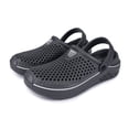 thumbnail image 2 of Men Slipper Solid Clogs Lightweight Eva Casual On Clogs Clogs Men Women Lightweight Garden Shoes Mules Unisex Garden Clogs Sandals Grey CN:45/US:8, 2 of 9