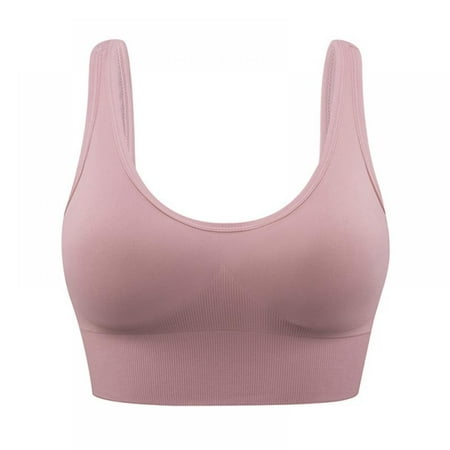 

Valcatch Sports Bras Seamless Comfortable Workout Yoga Bra with Removable Pads for Women