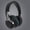 Black, variant on Wireless Bluetooth Headphones with Colorful LED Lights, Built-in Mic, Light Weight, Foldable, 24H Playtime, Wired HiFi Stereo Headphones for Home Office/PC/Mobile Phone/Adult(White)