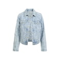 thumbnail image 5 of Jessica Simpson Women's Denim Trucker Jacket ,Sizes XS-XL, 5 of 5