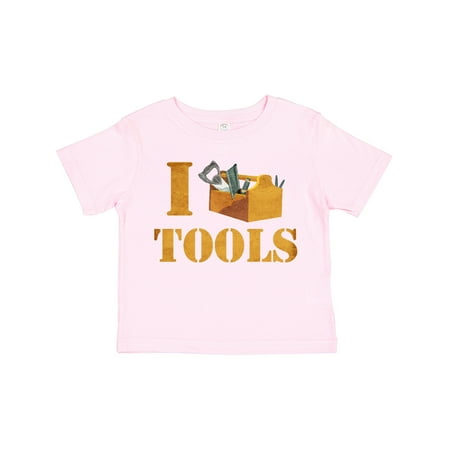

Inktastic I Love Tools Gift Toddler Boy or Toddler Girl T-Shirt