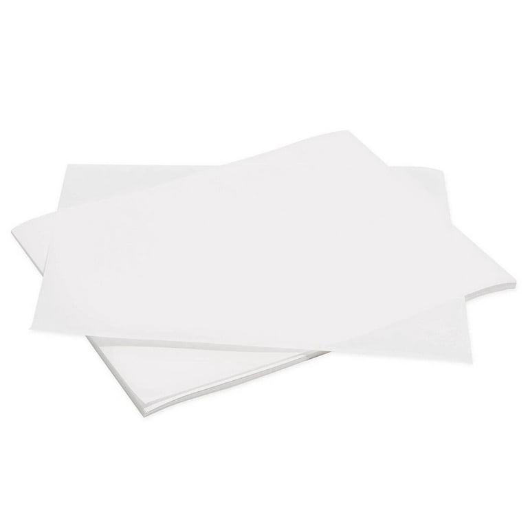  100 Pack Glassine Paper Sheets (8.5 x 11 in) - Onion Skin Paper  for Artwork, Drawings, Arts and Crafts, DIY Projects