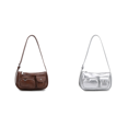 thumbnail image 1 of Bolso Hombro Mujeres Mujeres Bolso Bolsillo Múltiple Informal Bolso Axila (café), 1 of 6