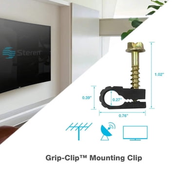 Gridwall Joining Clips Connectors for Grid Panels - Black Color - Box ...