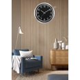 thumbnail image 7 of Silent Wall Clock Battery Operated,Modern Metal Wall Clock Decorative for Living Room/Kitchen/Home/Office/School,12 inch, 7 of 7