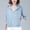 Blue, variant on Naittoop Women's Sun Protection Jacket UPF 50 Lightweight Long Sleeve UV Shirt Summer SPF Hoodie for Outdoor Fishing Hiking
