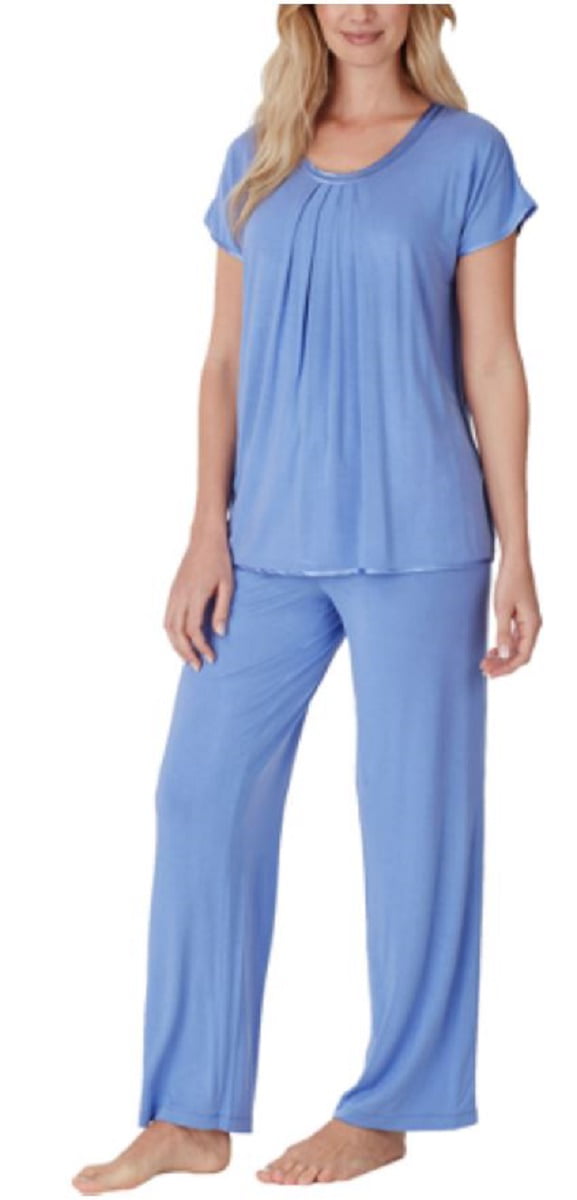 Carole Hochman Women's Midnight Super Soft Modal Pajama Set, A Blue,  X-Large 