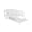 Pure White, variant on Gravity Egg Dispenser, 60-Egg Rolling Storage Rack for Refrigerator, Space-Saving Plastic Organize