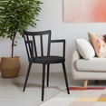 thumbnail image 2 of Set de Sillas de Comedor con Descansabrazos – Diseño Moderno y Resistente, 2 of 7