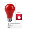 thumbnail image 4 of Lámpara estroboscópica A60, 8 unidades/lote, 7 colores, 8W, CA 100-240V, E27, B22, adecuada para fiesta, KTV, supermercado, 4 of 4