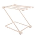 thumbnail image 1 of Estante para trapos de cocina de plástico blanco resistente, plegable, estable y resistente al agua para organizar la cocina, 1 of 8