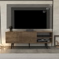 thumbnail image 2 of Ronas Solid Wood Legs TV Stand - Walnut, 2 of 8