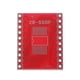 thumbnail image 2 of SSOP20 a DIP20 0,65 Mm 0,025 "licencia Adaptador IC, 2 of 4