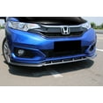 thumbnail image 2 of Stay Tuned Performance For 18-21 Honda Fit Carbon Look Style JDM Front Bumper Body Kit Spoiler Lip 3PCS, 2 of 5