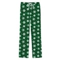 thumbnail image 5 of NIEWTR Mens Pajama Pants Flannel Cotton Plaid Sleep & Lounge Pants, PJ Bottoms with Pockets and Button Fly Christmas Plaid Pajama Pants(Z08-Green,XXL), 5 of 5