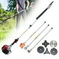 thumbnail image 2 of ToppiJoy 52CC 2-Stroke Garden Hedge Trimmer Combo, Multi-Functional Garden Trimming Tool Gas Powered Long Reach Pole Saw Grass String Trimmer Brush Cutter Grass Wacker Weed Eater for Yard, 2 of 9
