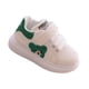 thumbnail image 4 of Zapatillas deportivas planas de PU para bebés, impermeables, con oso Verde 16cm, 4 of 9